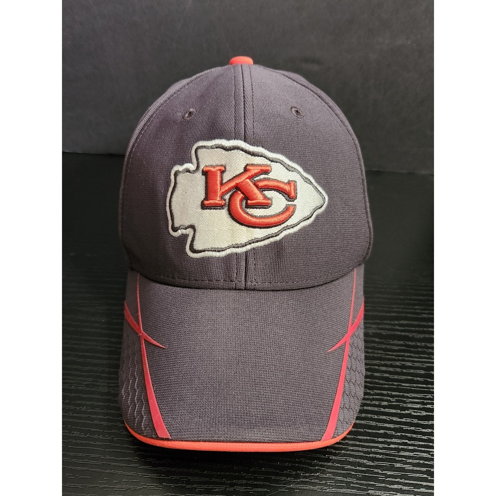 Kansas City Chiefs 47 Brand NFL Baseball Cap‎ Hat Black KC Logo Adjustable